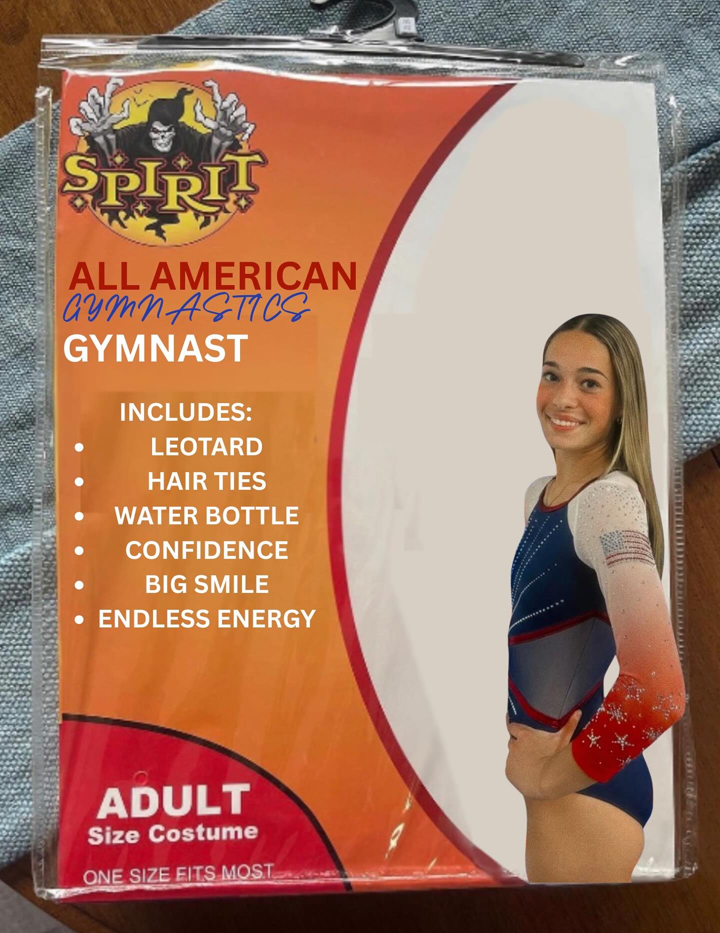 We know our gymnasts will be sporting this costume the rest of the season! We hope everyone had a happy and safe Halloween!