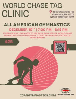 Register for another fun and educational World Chase Tag event at our Oceanside location!