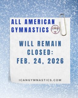 Stay warm❄️ we can’t wait to see you all back in action later this week! 🤸♀️