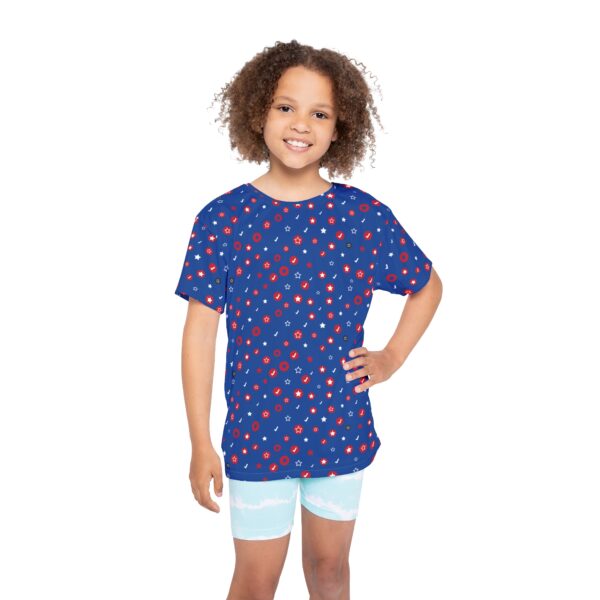 Stars and Pride  - Kids Sports Jersey - Image 4