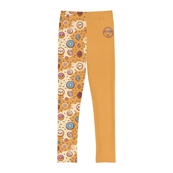 Donuts - Youth Full-Length Leggings - Image 2