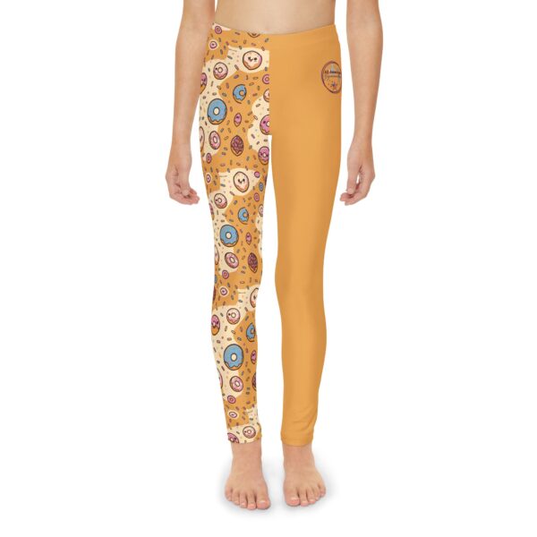 Donuts - Youth Full-Length Leggings - Image 3