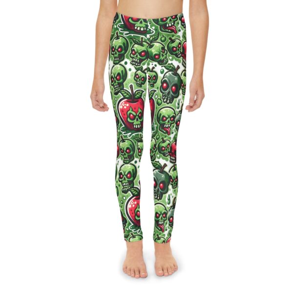 Not So Poisoned Apple -  Youth Full-Length Leggings - Image 3