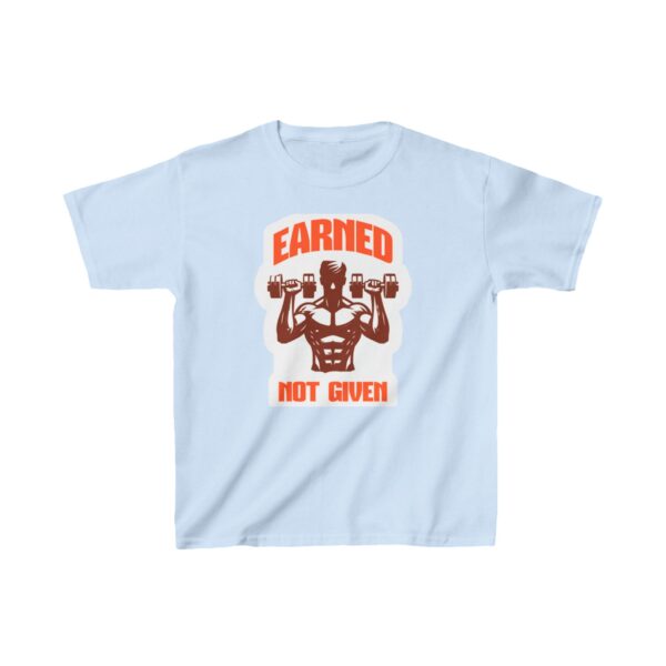 Earned Not Given - Kids Heavy Cotton™ Tee - Image 5