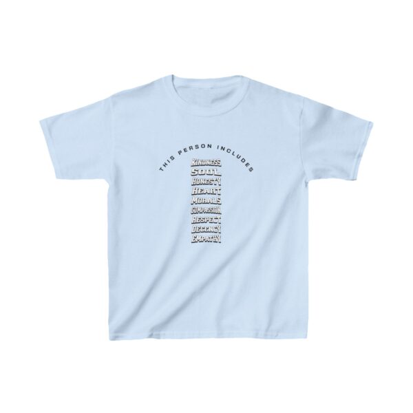 This Person Includes - Kids Heavy Cotton™ Tee - Image 5