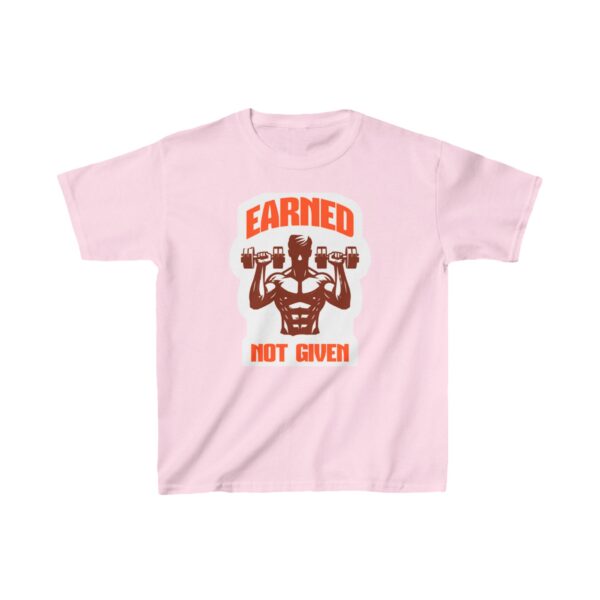 Earned Not Given - Kids Heavy Cotton™ Tee - Image 7