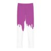 Drip Series - Melted Pink Frosting - Youth Full-Length Leggings