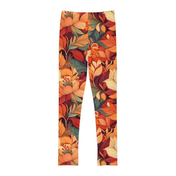 Golden Foliage - Youth Full-Length Leggings