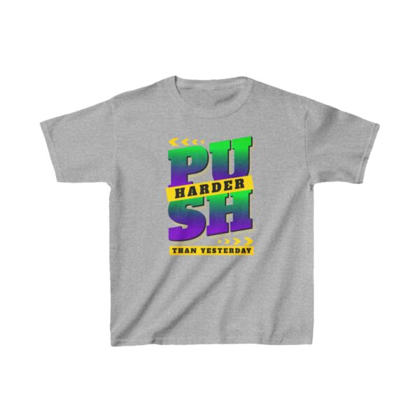 Push Harder - Kids Heavy Cotton™ Tee