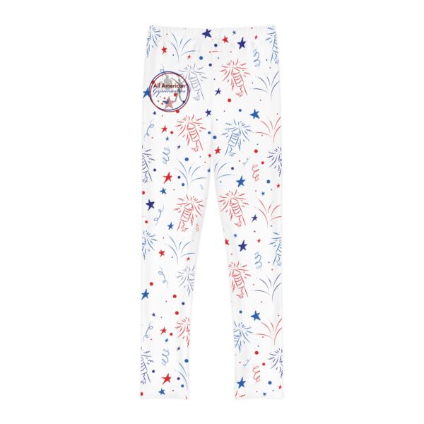 Fireworks 4 All - Youth Full-Length Leggings (AOP) - Image 2