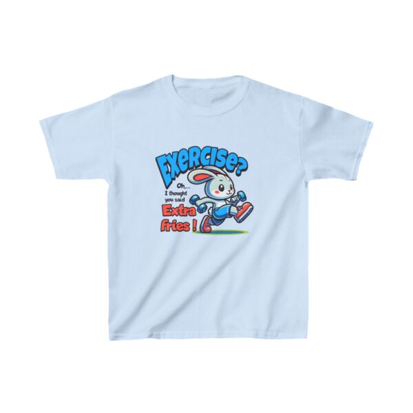 Exercise? - Kids Heavy Cotton™ Tee - Image 7