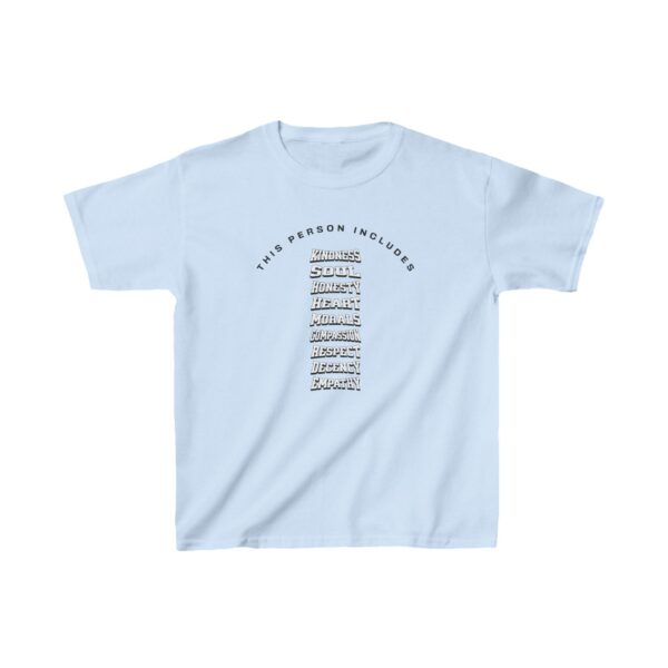 This Person Includes - Kids Heavy Cotton™ Tee - Image 5