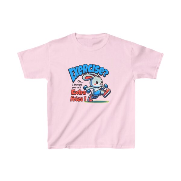 Exercise? - Kids Heavy Cotton™ Tee - Image 9