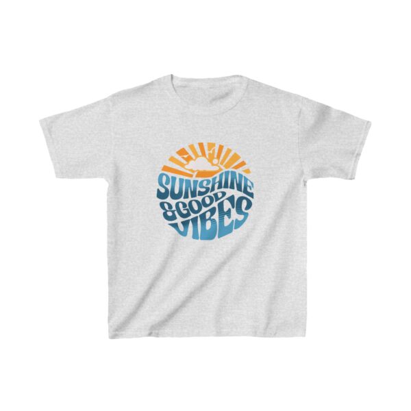 Good Vibes - Kids Heavy Cotton™ Tee - Image 3