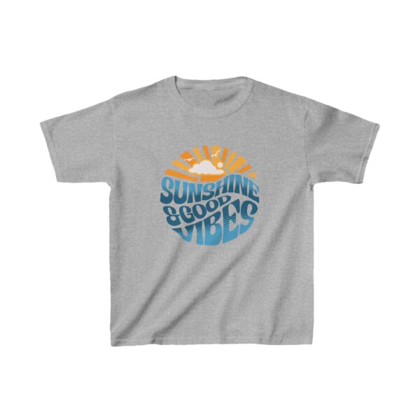 Good Vibes - Kids Heavy Cotton™ Tee - Image 5