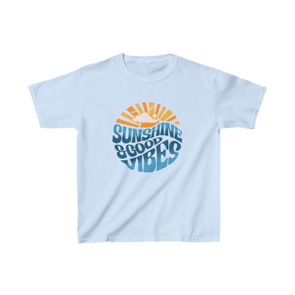 Good Vibes - Kids Heavy Cotton™ Tee - Image 9