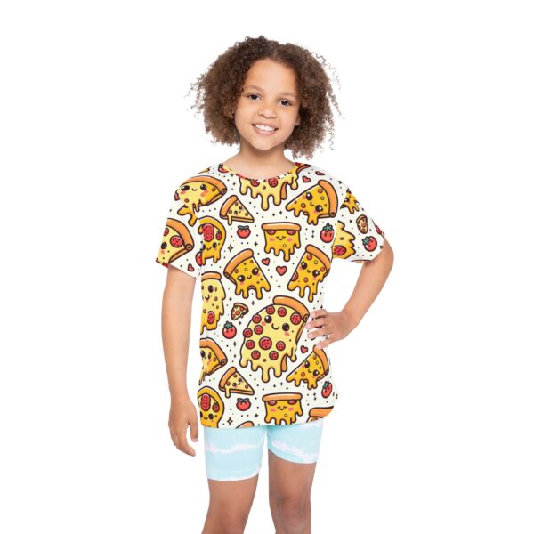 Pizza Pizza - Kids Sports Jersey - Image 4