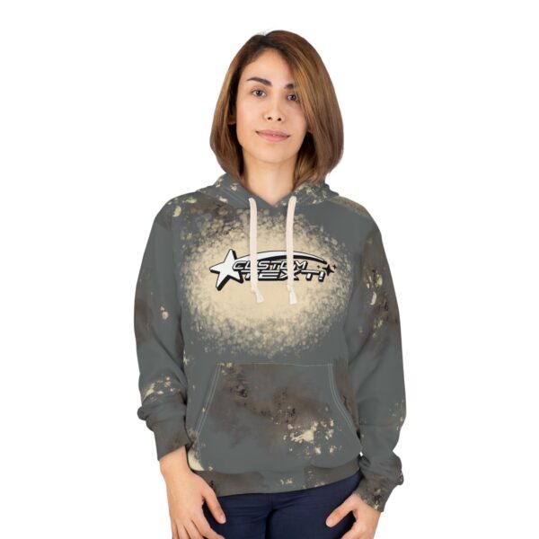 Stone Tie Dye- Customizable - Pullover Hoodie - Image 3